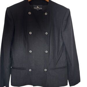 Ralph Lauren 1970’s‎ Wool Black Jacket, Size 10